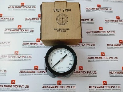 ASHCROFT 250-2362-B 0-60 PSI Duragauge Pressure Gauge - Image 1 of 4
