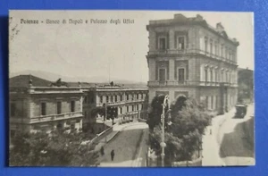 1933 Potenza - banco di napoli e palazzo degli uffici - camion - Bild 1 von 2