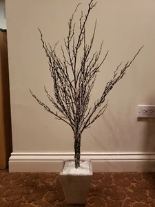 30" Crystalized Branch Topiary Artificial Tree - 4 Available - Picture 1 of 5