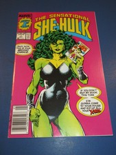 Sensational She-Hulk #1 Hot Key Byrne VF Beauty Newsstand