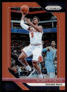 Bobby Portis 2018-19 Panini Prizm Prizms Red 144/299 #140 Chicago Bulls