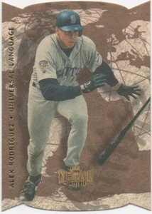Alex Rodriguez 1998 METAL UNIVERSE BASEBALL Universal Language #13 Mariners - Picture 1 of 2