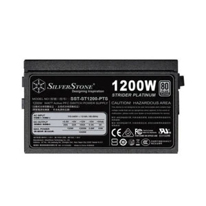 SilverStone SST-ST1200-PTS 1200W 80 PLUS Platinum Full Modular Power Supply - Picture 1 of 6