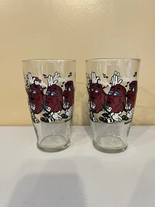 CO299 vaso para beber pasas de California 28 oz Calrab Applause Jumbo 1989 conjunto - Imagen 1 de 3