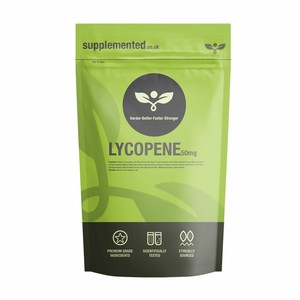 Lycopene 50mg 180 Capsules Eyes Heart Supplement Tomato Antioxidant 