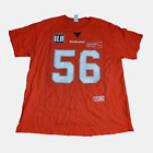 NFLPA 2015 Fanatics Brian Cushing #56 Houston Texans T-shirt homme XL coton rouge