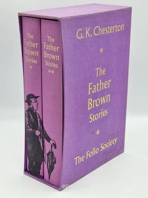 The Father Brown Stories (2v.) - Chesterton - Folio Society - Mystery - 2003 - Image 1 of 4