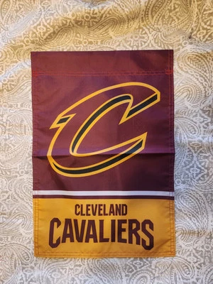 Cleveland Cavaliers 12X18 Inch Double Sided NBA Basketball Garden Flag  - Image 1 of 3