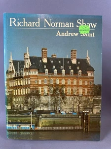 Book Architecture Richard Norman Shaw Andrew Saint HB DJ - Imagen 1 de 2