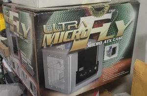 antec micro atx media computer case & 480 watt modular pwr supply - Picture 1 of 8