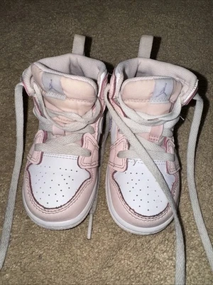 Nike Jordan 1 Mid Rosa Lavado Niño Talla 6c Foto 1 de 4