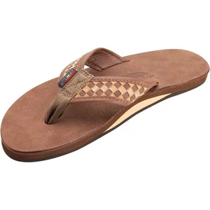 Rainbow Bently Luxury Leather Sandal - Nogales Wood - Picture 1 of 5