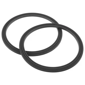 2pcs Ice Cream Maker Silicone Ring: Leak-Proof Gasket Sealing - Ice Cream - Picture 1 of 12