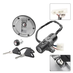 Ignition Switch Fuel Gas Cap Seat Lock Set Fit For Aprilia CR150 GPR125/150/250R - Picture 1 of 16