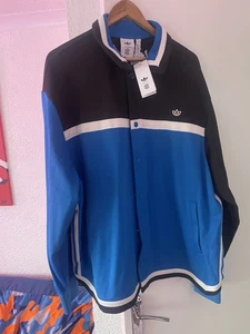Brand New Adidas X Clot Blue Warm Up Jacket Xl Tagged - Picture 1 of 10