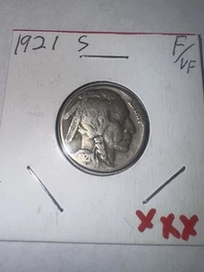 Níquel Buffalo de alto grado S 1921  - Imagen 1 de 8