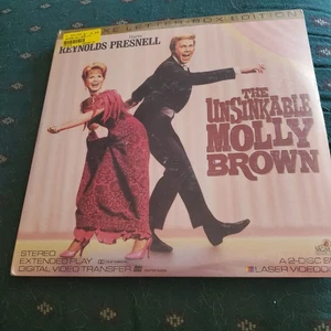 The Unsinkable Molly Brown 2 Disc Set Laserdisc Sealed Debbie Reynolds - Picture 1 of 2