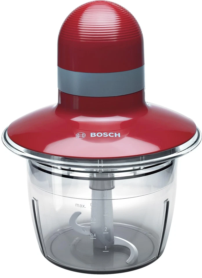 MMR08R1GB Mini Chopper, 400 W, 0.8 Litre - Red - Image 1 of 4