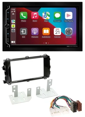 ESX 2DIN DAB USB MP3 Bluetooth Autoradio für Toyota Auris (ab 2013) - Bild 1 von 4