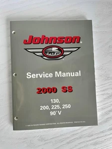 Johnson Service Manual 2000 SS 130 200 225 250 90ºV P/N 787071 - Bild 1 von 5