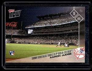 2017 Topps Now Aaron Judge RC New York Yankees #487 - Imagen 1 de 2