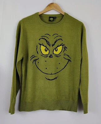 Suéter The Grinch Dr Seuss Vacaciones Navidad Verde Junior Talla XXL Foto 1 de 4