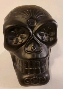 Pier 1 Halloween schwarze Tafel Totenkopf Kranich Ardoise - Bild 1 von 14