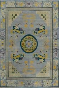 Transitional Handmade Wool Oushak Room Size Area Rug 8x10 ft Oriental Carpet - Picture 1 of 14