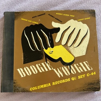 1941 Columbia C-44 Boogie Woogie 4 record album Pete Johnson Count Basie(M21) - Image 1 of 4
