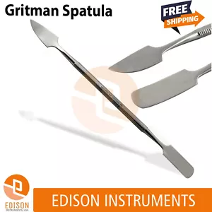 Dental Laboratory Wax Cement Mixing Gritman Spatula Wax Modelling Carving Tools - Picture 1 of 3
