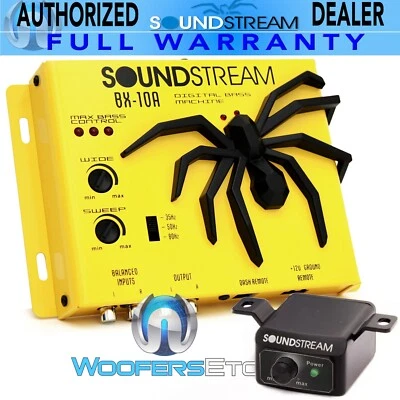 SOUNDSTREAM BX10A CAR AUDIO DIGITAL BASS EPICENTER STEREO SUBWOOFER AMPLIFIER - Image 1 of 4