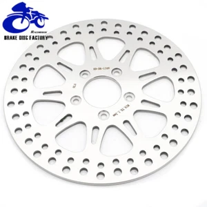 Polished 11.5" Rear Brake Rotor Touring Electra Glide Road King Road Glide 00-07 - Picture 1 of 9