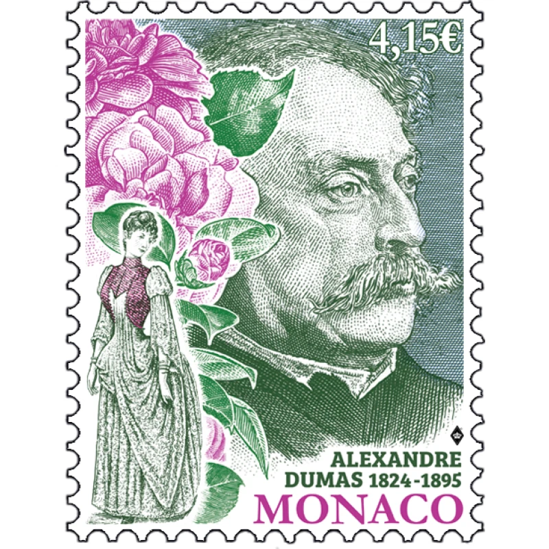 Monaco - Bicentenary Of The Birth Of Alexandre Dumas Fils - Image 1 of 1