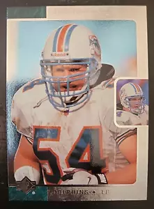 1996 SP #91 Zach Thomas Rookie Card Team: Miami Dolphins "54" HOF Football - Picture 1 of 6