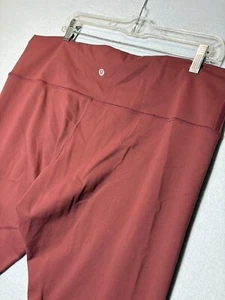 Pantalones Lululemon Para Mujer Talla XL Negros Capri Joggers Rendimiento Ligeros Correr - Imagen 1 de 7