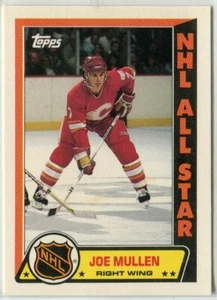 Pegatina Topps All-Star 1989-90 inserción #5 Joe Mullen Calgary Flames - Imagen 1 de 2