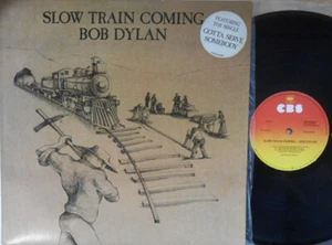 Bob Dylan ORIG OZ LP Slow train coming VG+ '79 CBS SBP237339 Folk Rock - Picture 1 of 1