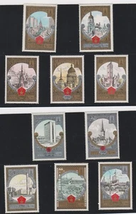RUSSIA, 1980, "80' OLYMPIC GAMES - HIGH VALUE" STAMP SET MINT NH FRESH CONDITION - Picture 1 of 1