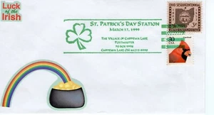  ST PATRICK'S DAY,  CHIPPEVA LAKE, OH, 1999  FDC12611 - Picture 1 of 1