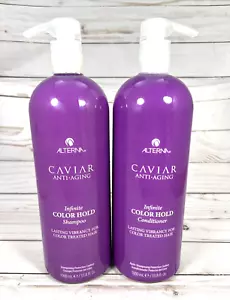 Alterna Caviar Infinite Hair Color Hold Anti-Aging 33.8oz Shampoo & Conditioner - Picture 1 of 3