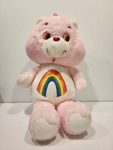 Care Bears Rosa Cheer Bear Arcobaleno 17" Kenner 1983 Imbottito Animale Peluche Vintage - Foto 1 di 6