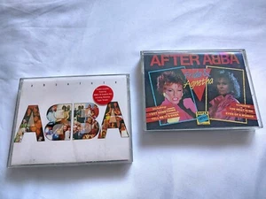 ABBA 2 Double Cassette Tapes Absolute Abba & After Abba Rare 80's 90's Pop VGC! - Picture 1 of 3