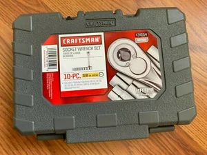 Craftsman 10-Piece 3/8-in Drive Socket Wrench Set - Metric - Picture 1 of 2