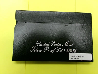 1993 United States Mint  Silver Proof Set. USPC93BB - Image 1 of 4