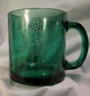 The Beverly Hills  Hotel And Bungalows Clear Green Mug. C 9