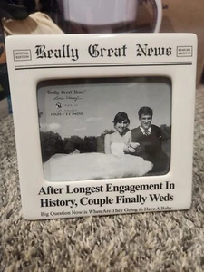 Nach längster Verlobung der Geschichte: Paar endlich verheiratet Bilderrahmen - Bild 1 von 1