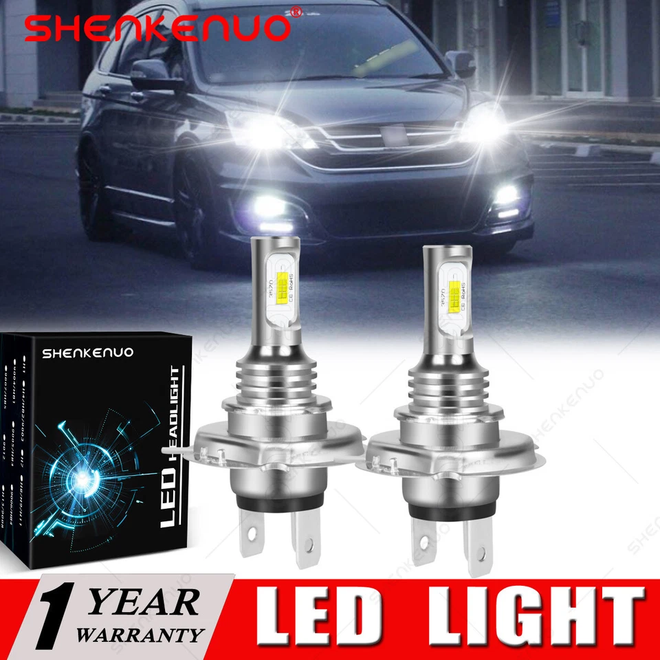 Combo de bombillas LED de haz alto/bajo 6000K blancas para Honda CRV CR-V 2007-2014 Foto 1 de 4