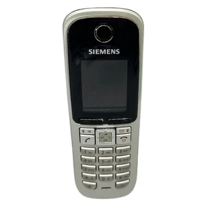 Siemens Gigaset S68H combiné téléphone fixe pièce à main téléphone domestique couleur argent - Photo 1/9
