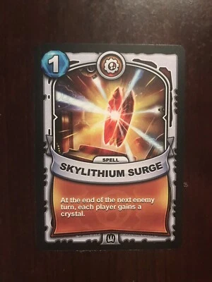 2016 Skylanders Battlecast - Skylithium Surge (Spell) - Common - Image 1 of 2