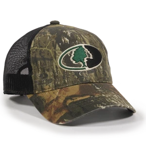Mossy Oak MESH Back Camo OPTIONS Structured w/ Logos Hunting Hat - Picture 1 of 4
